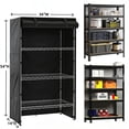 thumbnail image 2 of Storage Shelving Unit Cover, 36"W x 14"D x 54"H, 600D Heavy Duty Oxford Close Waterproof Shelf Covers, With Zipper for Metal Shelving, 2 of 7
