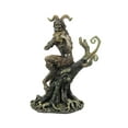 thumbnail image 3 of Veronese Design 9 1/2 Inch Pan Playing Flute Cold Cast Resin Bronze Finish Statue Home Decor, 3 of 4
