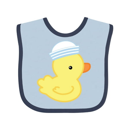 

Inktastic Sailor Baby Duck Gift Baby Boy or Baby Girl Bib