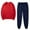 Red lounge sets, variant on Womens Sweatsuits Set Usmixi Women 2 Piece Outfit Tracksuit Sets Plus Size Crewneck Sweatshirt and Drawstring Jogger Sweatpant Sets with Pocket Casual Lounge Sets Under $5