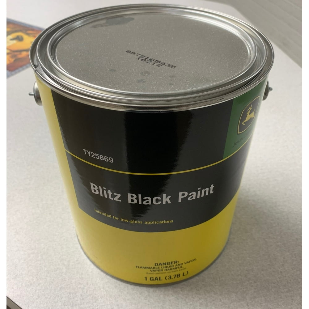 John Deere Blitz Black Paint Gallon TY25669