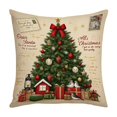 thumbnail image 5 of Stijggn Christmas Pillow Cover Christmas Bedding Super Soft Anti-Wrinkle Pillow Covers with Envelope Closure for Home Sofa Couch, 5 of 6