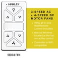 thumbnail image 6 of Hinkley Lighting - Chet - 3 Blade Ceiling Fan with Light Kit In Modern, 6 of 22