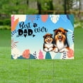 thumbnail image 2 of Best Collie Dad Ever Happy Father's Day Yard Sign Collie Dog Lover Gifts Idea Outdoor Home Lawn Garden Porch Decor - 02006, 2 of 5