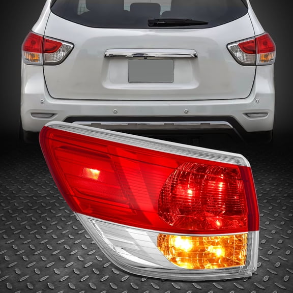Nuvision Driver Left Side Rear Outer Tail Light Lamp Assembly for 13-16 Nissan Pathfinder