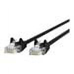UPC: 0722868652701 | Belkin A3L980-15-BLK-S 15 ft. Cat 6 Black Cat. 6 UTP Patch Cable