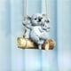 thumbnail image 2 of Bearachild Koala colgante de resina para exteriores, adorno colgante para patio, simulación impermeable, columpio de oso Koala para amigos y familiares Decoración del hogar No.1 Bearachild HA039910-01, 2 of 6