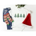 thumbnail image 3 of Christmas Trees Shirt, Christmas Shirts for Women, Christmas Tee, Shirts for Christmas, Holiday Tee, Cute Christmas T-Shirt, Holiday Party, 3 of 11
