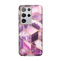 i-Blason Cosmo Marble Purple Case for Samsung Galaxy S21 Ultra (Galaxy-S21Ultra-Cosmo-Ameth)