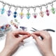 thumbnail image 2 of 50x dijes de ala de ángel para fabricación de joyas con cierres de garra de langosta, juego de colgante de ángel DIY para pulsera, suministros para, 2 of 7