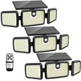 thumbnail image 1 of Luces solares con sensor de movimiento de 3 cabezales MIHANI 2500 lm 232 LED IP65, 1 of 8
