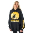 thumbnail image 2 of Star Wars Men's The Mandalorian Silhouette Scene Pullover Hoodie (XL), 2 of 4