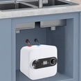 thumbnail image 2 of Mini Tank Electric Water Heater 8L Point of Use Hot Water Boat 110V 1500W 27.9*21*28cm for Kitchens, Bathrooms, RVs, 2 of 19