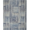 thumbnail image 2 of Nourison Grafix Abstract Blue Grey 5'3" x 7'3" Area Rug (5x7), 2 of 8