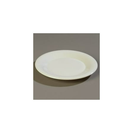 - Carlisle Food Service Products Sierrus 6.5'' Melamine Wide Rim Pie Plate (Set of 48)