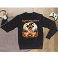 thumbnail image 5 of Happy Halloween Siamese Witches Hat Pumpkin Carving Sweatshirt Unisex Merch Cat Lover Kitten Owner Gifts - 02019, 5 of 6