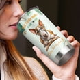 thumbnail image 4 of Bull Terrier Mother Book Lover Living That Dog Mom Life Happy Mother's Day 20oz Stainless Steel Tumbler Insulated Cup with Lid Bully Dog Lovers Gifts Idea - 03004, 4 of 5