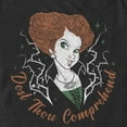 thumbnail image 2 of Men's Hocus Pocus Winifred Comprehend Quote Graphic Tee Black Small, 2 of 5