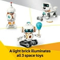 thumbnail image 6 of LEGO Creator 3in1 Space Robot Toys - Building Toys W/ 3 Options, Robot, Spaceship, or Robot Dog - Building Kit for Kids, Boys & Girls, Ages 8+ - Gift Ideas for Birthdays - 31164, 6 of 9