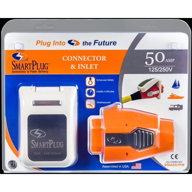 SmartPlug Systems B50ASSYPW Power Cord Plug End