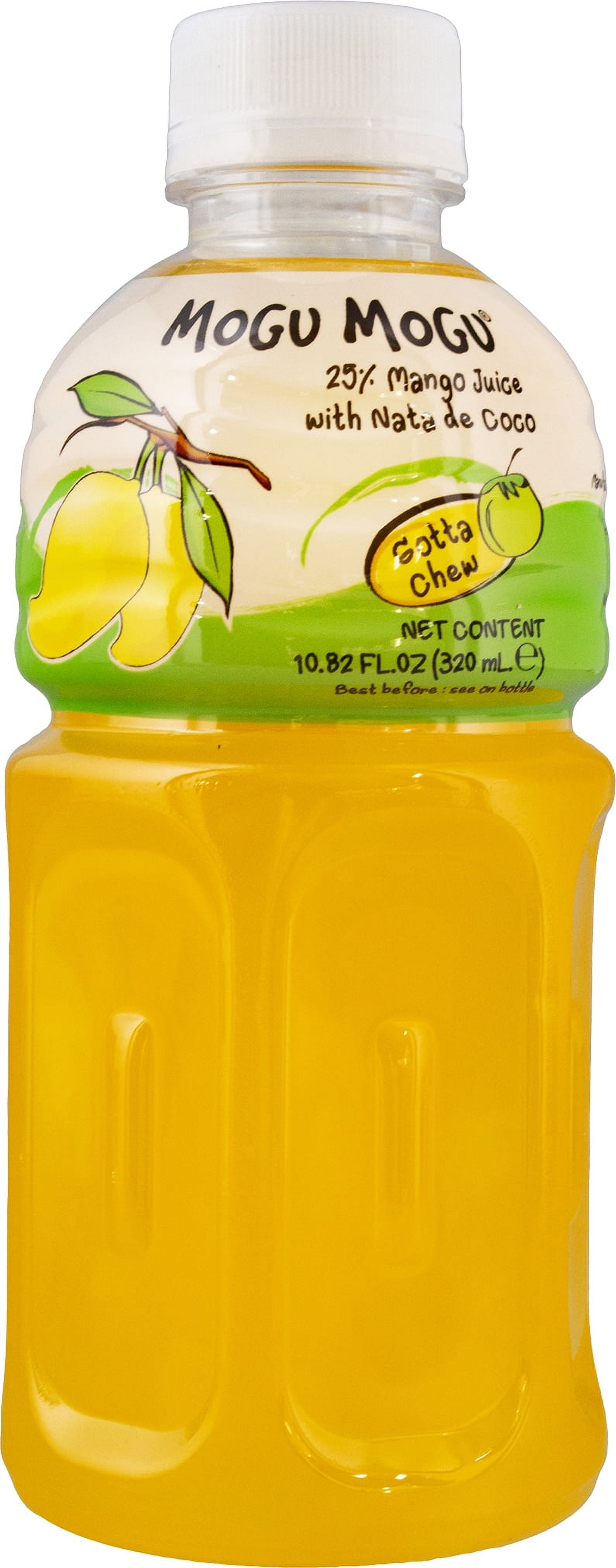 Mogu Mogu Juice, Mango & Coconut Juice, 10.8 Fl oz, 1 Ct - Walmart.com