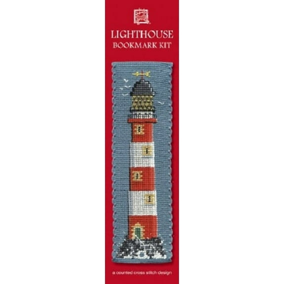 Textile Heritage Counted Cross Stitch Bookmark Kit - Lighthouse