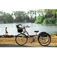 thumbnail image 3 of 26" Kent Alameda Folding Adult Tricycle Bike, Trike, Ages 13+, White, 3 of 15
