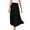 Black, variant on 2025 Clearance! Womens Clothes Clearance asdoklhq Women Skirts Under 15$ Women Solid Casual Ruched Ruffles Elastic Waist Skirts