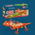 thumbnail image 5 of Electronic Reptile Model, Flashing LED & Music Lizard, Realistic Crawling Toy, STEM Educational Toy, Kids Animal Figure, Fun Interactive Pet Toy, 5 of 6