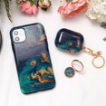thumbnail image 4 of Green Night Quicksand - iPhone 14 Plus Case, iPhone 13, 4 of 5