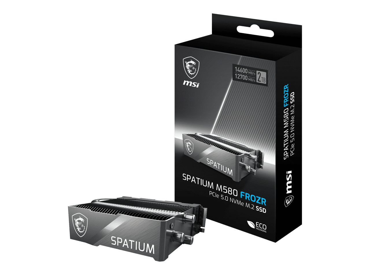 Crucial T705 2TB PCIe Gen5 NVMe M.2 SSD with Heatsink - Up Crucial T705 2TB PCIe Gen5 NVMe M.2 SSD with Heatsink - Up