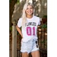 thumbnail image 3 of Flawless Cute Athletic Sporty Jersey Women's Graphic T Shirt Tees Brisco Brands L, 3 of 5