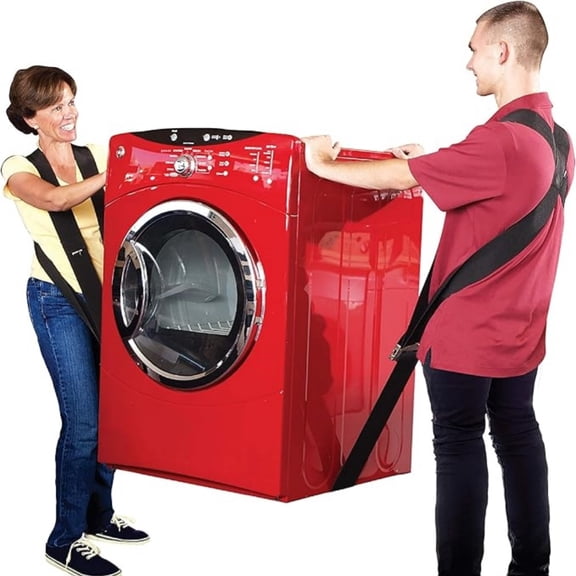 2-Person Moving Straps for Furniture, Appliances, Mattresses - Heavy Duty Lifting & Carrying Dolly System, Up to 800 lbs