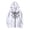 White, variant on cocolona Mens Zip Up Hoodies Long Sleeve Drawstring Sweatshirt Fall Winter Hooded Jacket Fashion Casual Print Tops