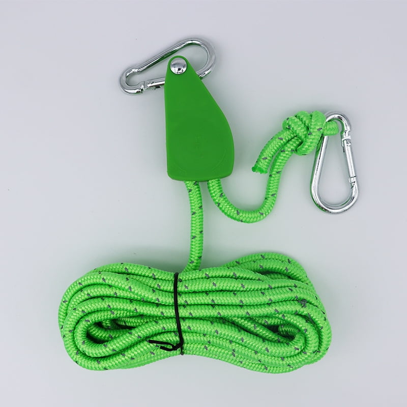 4m Length Stainless Steel Nylon Adjustable Rope Fastener Fixed Buckle