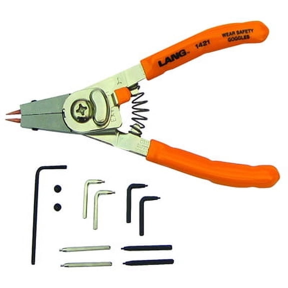 Lang 1421 Quick Switch Snap Ring Pliers