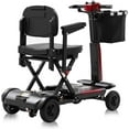 thumbnail image 5 of Ecomobi 4 Wheel Mobility Scooter, Foldable Mobility Scooter for Adults&Seniors,350W Electric Powered Wheelchair Device,330 lbs Compact Heavy Duty Mobile for Travel,Adults, Elderly,Removable Battery, 5 of 9