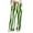 Green, variant on Women's High Waist Print Wide Leg Pants Boho Loose Casual Long Palazzo Fit Pants Trousers Purple L