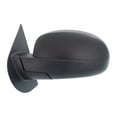 thumbnail image 2 of KarParts360 For Chevy Silverado 2500/3500 HD 2007-2013 Door Mirror Driver Side | Manual | Non-Heated | Hybrid | Textured Black | Foldaway | Replacement For GM1320332 | 20843118, 2 of 6