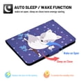 thumbnail image 2 of TECH CIRCLE iPad 10th Generation 10.9 inch Case 2022, Cute Pattern Slim Folio Protective with Auto Wake/Sleep Multiple Angles Stand Smart Wallet Cover for Apple iPad 10th Gen 2022, White Fox, 2 of 6