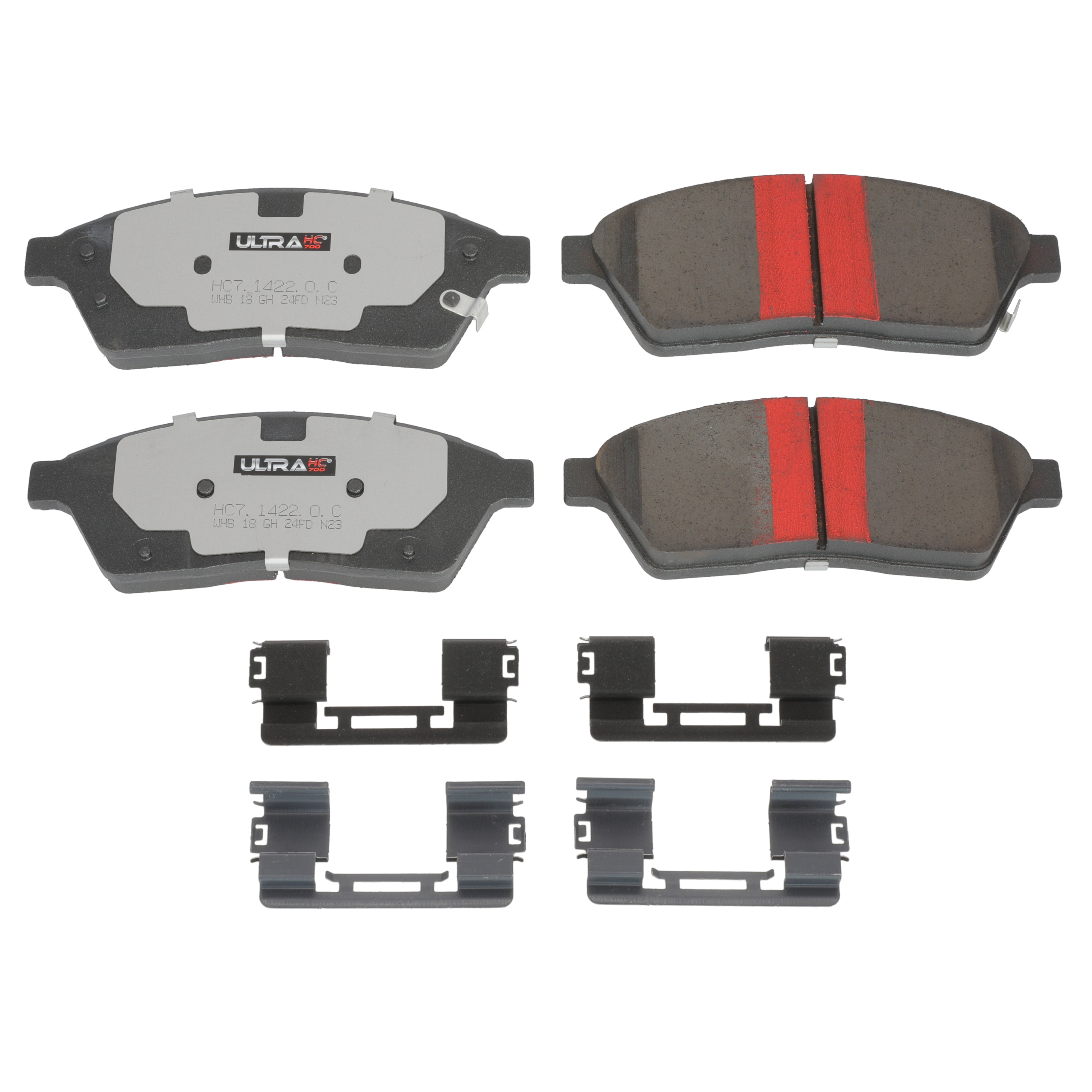 UltraHC 700 Brake Pad Set, Front HC7.1422.0.C, Cadillac SRX 2016-2010