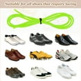 thumbnail image 3 of Uxcell Elastic Shoe Laces, No Tie Shoelaces for Adults Neon Yellow, 3 of 6