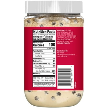 PB2 Pantry Chocolate TWE5 Chip Cookie and Brownie Mix, Gluten Free, Non-GMO, 4g Protein Per Cookie, Vegan (2 Jars - 16 Oz Each)