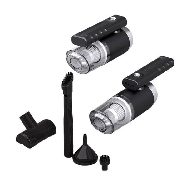 Scienceny Aspirador inalámbrico práctico para coche, aspirador inalámbrico para sofás y coches con capacidad de limpieza fuerte Kits de molduras para tableros de automóviles
