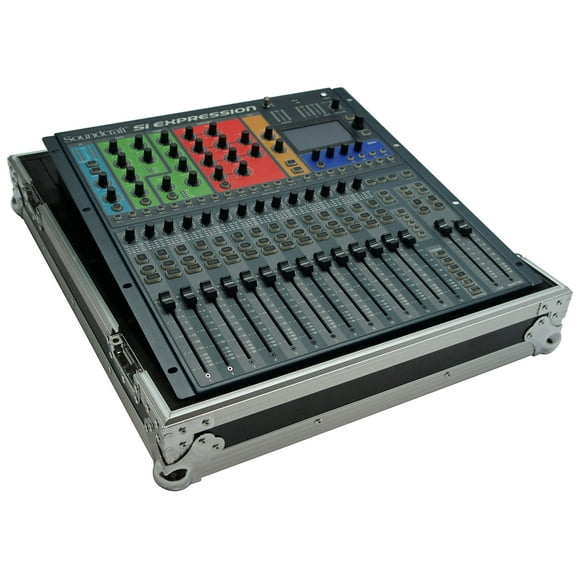 Harmony Audio HCSIEX 1 Flight Transport Road Case Compatible with Soundcraft Si Expression 1 Mixer