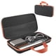 thumbnail image 5 of Hair Straightener Storage Bag for Airstrait HT01 Hair Dryer Hair Straightener Organizer Double Zipper Storage Case Black, 5 of 5
