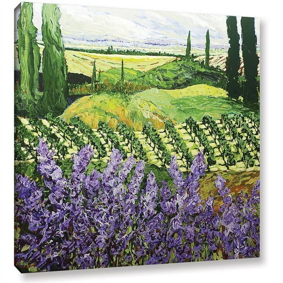 ArtWall Allan Friedlander "Chinaberry Hill" Gallery-Wrapped Canvas