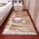 thumbnail image 4 of Yuarrent Manta Alfombra Área interior Rectángulo Mesita de noche Antideslizante Cálido Tapete para niños Piso lavable Decoraciones para Decoración del hogar marrón blanco, 4 of 6