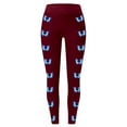 thumbnail image 4 of WILLBEST Leggings Estampados Para Mujer, Cintura Alta, Pantalones de Yoga, Entrenamiento, Atléticos, Elásticos, Cómodos, Tela Suave 905 Grande, 4 of 4