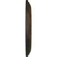 thumbnail image 4 of 44 1/2"OD x 4"ID x 4 "P Classic Ceiling Medallion (Fits Canopies up to 8 1/4"), Hand-Painted Rust, 4 of 6